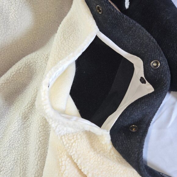 Cinch Men's Black Plaid Conceal Carry Wool Trucker Jacket MWJ1074004 2XXL Clean - Picture 4 of 16